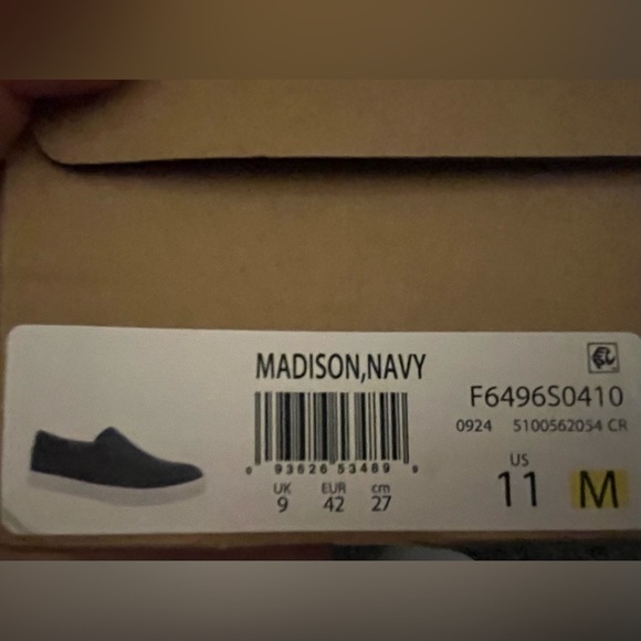 Dr. Scholl’s Sustainably Crafted Slip-On Sneakers – Navy Altitude – Size 11 - Picture 10 of 11